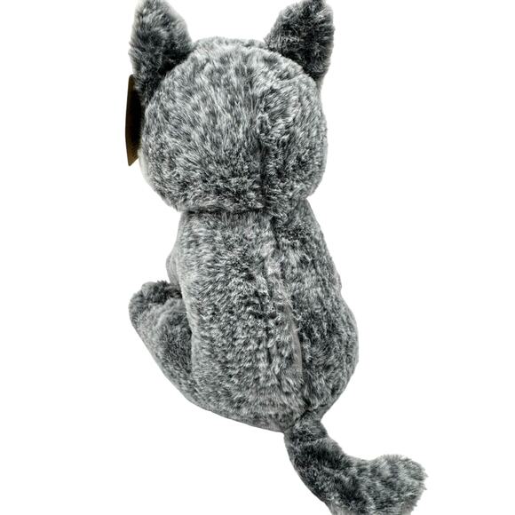 BEAR FACTORY NWT Tahla the Tabby Cat Gray White Plush Stuffed Animal 14" 2001 - Picture 2 of 6